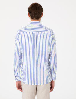 Lacivert Regular Fit _izgili Uzun Kollu G_mlek - Pierre cardin фото 5