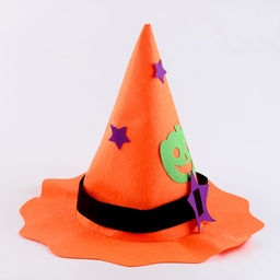 Карнавальная шляпа «Тыква», фетр