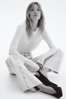 Flared Regular Waist Jeans - H&m фото 4