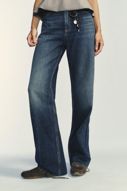 TRF WIDE-LEG HIGH-WAIST FULL LENGTH JEANS - Zara фото 20
