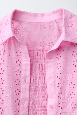 PACK CAMISA CON TOP SCHIFFLY / Fucsia - Zara фото 3