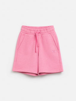 ACOOLA / Шорты детские для девочек Cherry неоновый розовый  фото 2