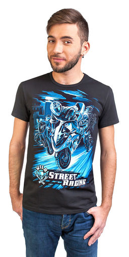 Футболка мужская Wild Street Racing
