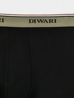 DIWARI PREMIUM MSH 1568 Трусы мужские (бандероль) black-khaki strip - Conte elegant фото 5