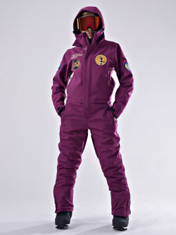 Женский зимний сноубордический комбинезон Alpha Endless 222/220730 RRG Бордовый  фото 3