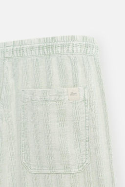 RELAXED FIT JACQUARD TROUSERS - Zara фото 41