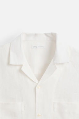 100% LINEN SHIRT - Zara фото 25