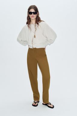 TROUSERS WITH ADJUSTABLE HEM - Zara фото 8