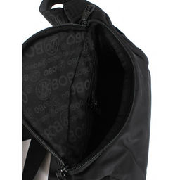 Сумка женская текстиль BoBo-6820, 1отд, плечевой ремень, черный 264214  фото 3