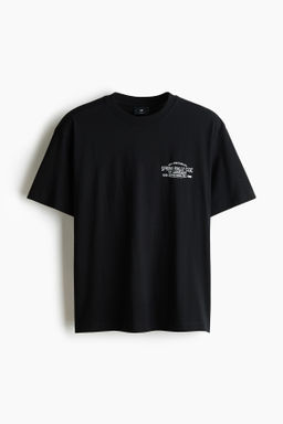 Camiseta con motivo estampado Loose Fit - H&m фото 21