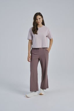 Брюки трикотажные Розовый A-CHILL TOUCH Knit Track Pants - Anta фото 2