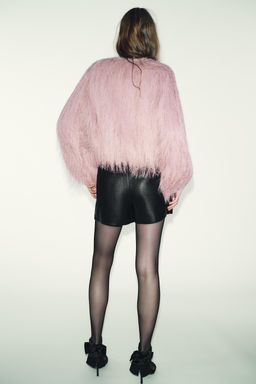 FRINGED BOMBER JACKET - Zara фото 15
