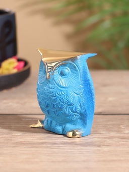 Сувенир «Совёнок», 6×3.5×7.5 см, латунь