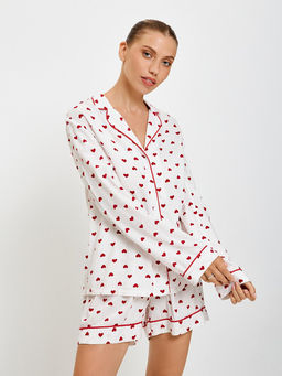 Infinity /  Шорты жен. Julitta белый принт - Infinity Lingerie фото 5