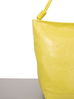 LACCOMA сумка Q3281-салатовый натуральная кожа хлопок  фото 3