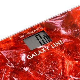 Весы напольные электронные GALAXY LINE GL4819/рубин (видео в описании)  фото 5