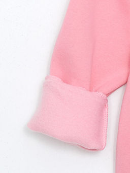 Bisiklet Yaka Bask?l? K?z ?ocuk Sweatshirt - Waikiki фото 3