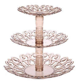 Фруктовница "Мелодия" 3-х ярусная арт. А(М6407), (М6620), (М6406)