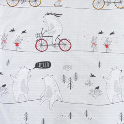 Постельное белье Этель 1.5 сп Brave bear 143х215 см, 150х214 см, 50х70 см -1 шт,100% хлопок, бязь  фото 3