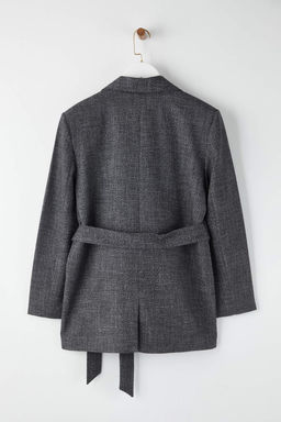 EXCLUSIVE Ozel Koleksiyon Antrasit Kusakl? Oversize Blazer Ceket TWOAW26BC00049 - Trendyolmilla фото 8