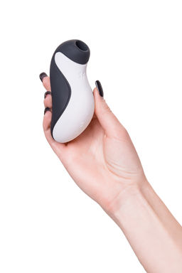 Вакуум-волновой бесконтактный стимулятор клитора Satisfyer Orca, силикон, черный, 11,5 см.  фото 6