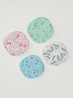 Зеркало карманное «Узор», с подставкой, 8×8 см, МИКС