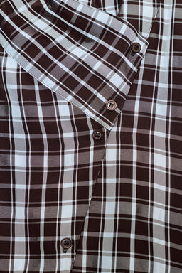 CHECK WRAP SHIRT - Zara фото 7