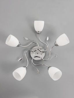 Люстра 11175/5CR, 5х60Вт, E27, 64х64х22 см