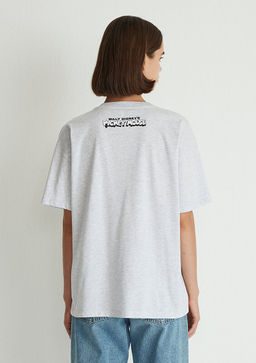 Mickey Mouse Bask?l? Gri Tisort - Mavi фото 4