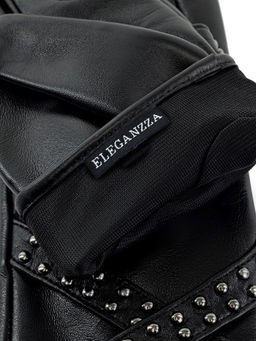 Перчатки женские ш/п IS939 black - Eleganzza фото 4