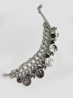 Браслет жемчуг PR3743 серебро (дельфины) - Mini maxi фото 2