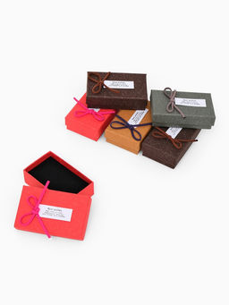 Набор коробочек подарочных 6 шт. под набор «Шильдик», 5×8 см, цвет МИКС