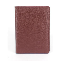 Обложка для автодокументов Croco-АВ-1107 н/к, бордо флотер (120) 265399