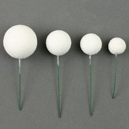 Набор для украшения Бусины, набор 20 шт, цвет белый - Страна карнавалия фото 3