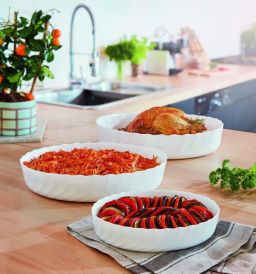 Форма для запекания SMART CUISINE ТРИАНОН 26см круглая арт.P4021 /Люминарк/ - Luminarc фото 5