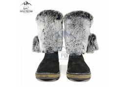 Унты Детские, заяц, войлочная подошва