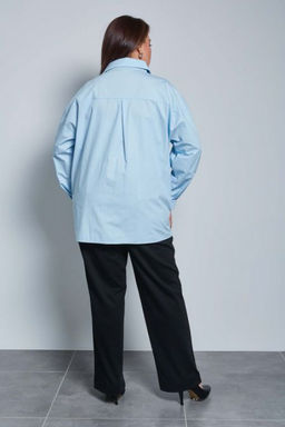Рубашка Luxury Moda 1408 голубой