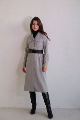 Платье-рубашка с английским воротником - Martichelli фото 275