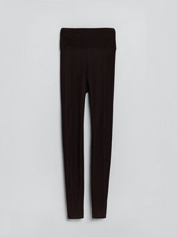 Леггинсы спортивные женские коричневые - Mark formelle фото 5