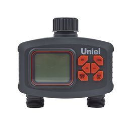 UST-W44 IP65 BLACK Таймер для автоматического полива. 2 канала. Корпус черный. ТМ Uniel