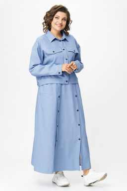 Костюм AmberA 2017-2 голубой - Galean style фото 4