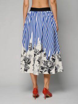 Юбка женская 12521-38045 blue/multicolor - Maxroses фото 3