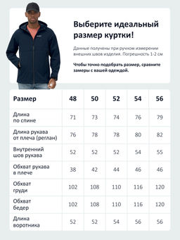 Ветровка спортивная мужская с капюшоном softshell темно-синего цвета 9563TS - Mtforce фото 36