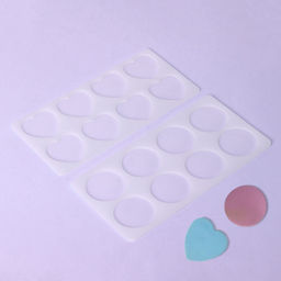 Формы для шоколада, набор 2 шт., силикон, 23?12 см, прозрачные