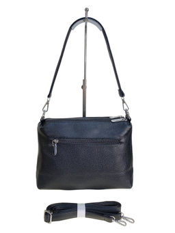 Женская сумка из искусственной кожи, цвет черный - Greta фото 2