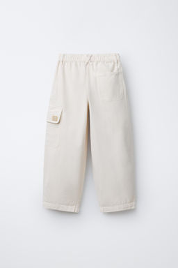 PANTAL?N CARGO ESPIGA / Crudo - Zara фото 2