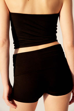 Minishorts con cintura plegable - H&m фото 2