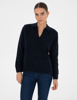 Lacivert Comfort Fit Kazak