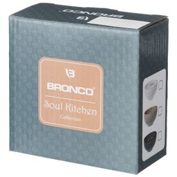 САЛАТНИК МАЛЫЙ BRONCO SOUL KITCHEN 10*5 СМ 200 МЛ СЕРЫЙ  фото 2