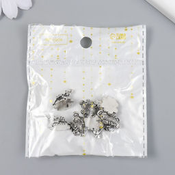 Цена за 7 шт. Сувенир кошельковый металл «Денежная жаба», 1.5×1.2 см